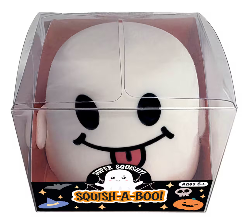 🔥Squish-A-Boo! Ghost Mini Plush Doll White Halloween BNWT🔥